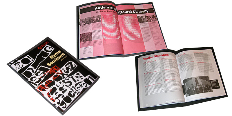 Cover and spreads from the 2009–2010 catalog